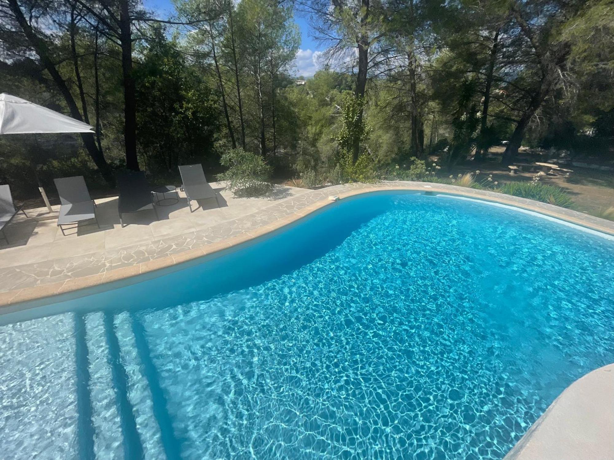 La Villa Des Carriers- Maison Avec Piscine Proche Mer Roquefort-les-Pins Εξωτερικό φωτογραφία