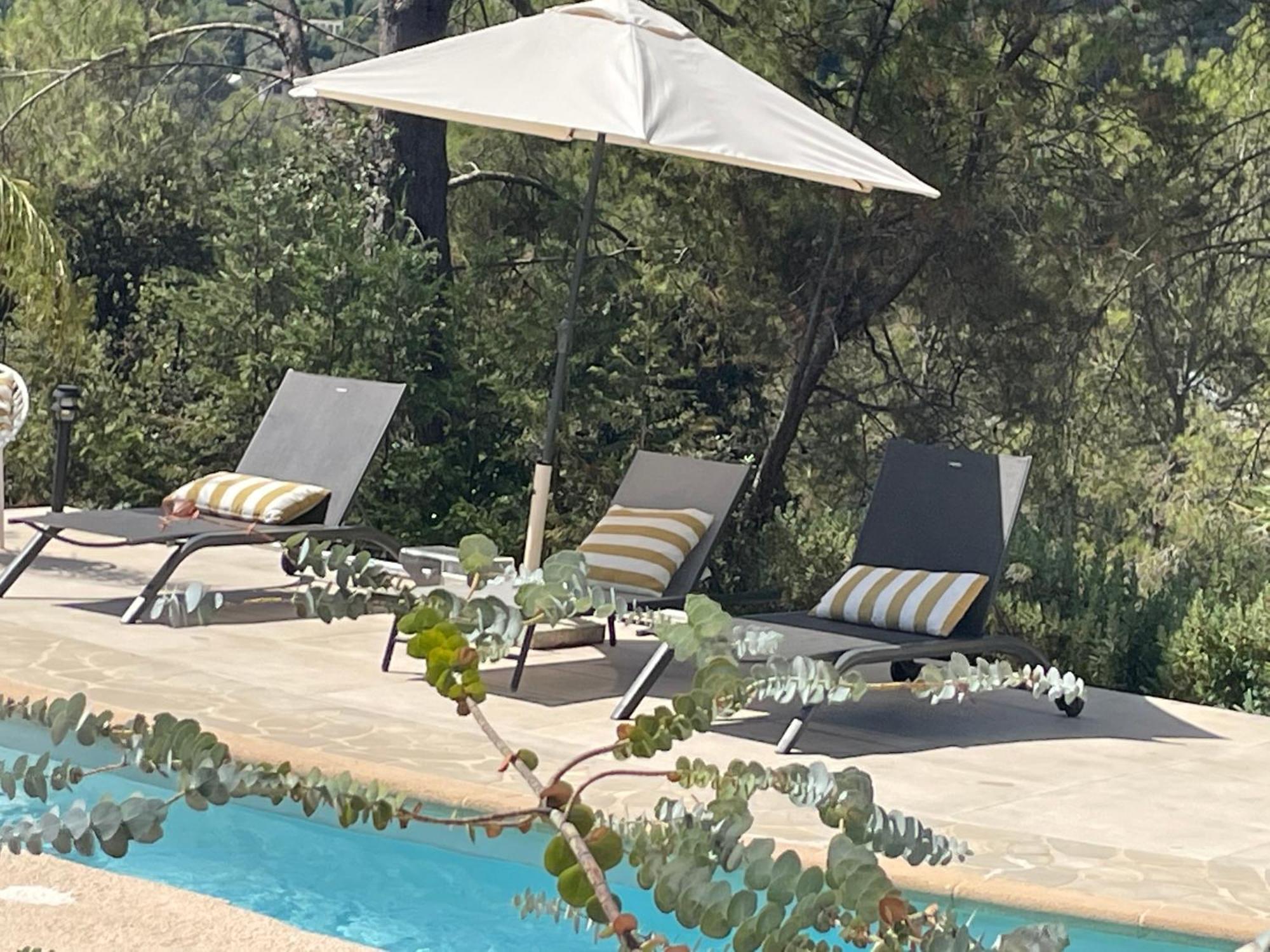 La Villa Des Carriers- Maison Avec Piscine Proche Mer Roquefort-les-Pins Εξωτερικό φωτογραφία