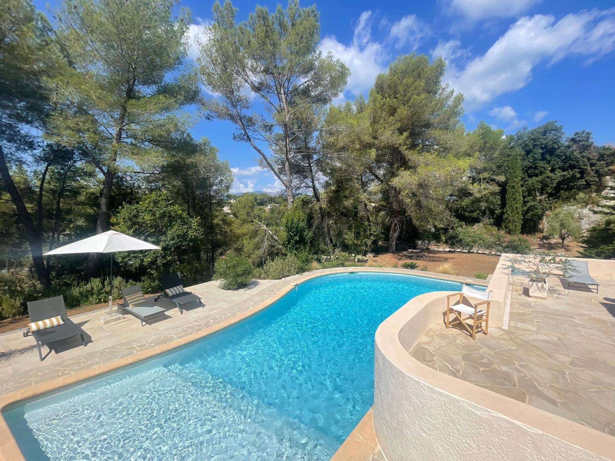 La Villa Des Carriers- Maison Avec Piscine Proche Mer Roquefort-les-Pins Εξωτερικό φωτογραφία
