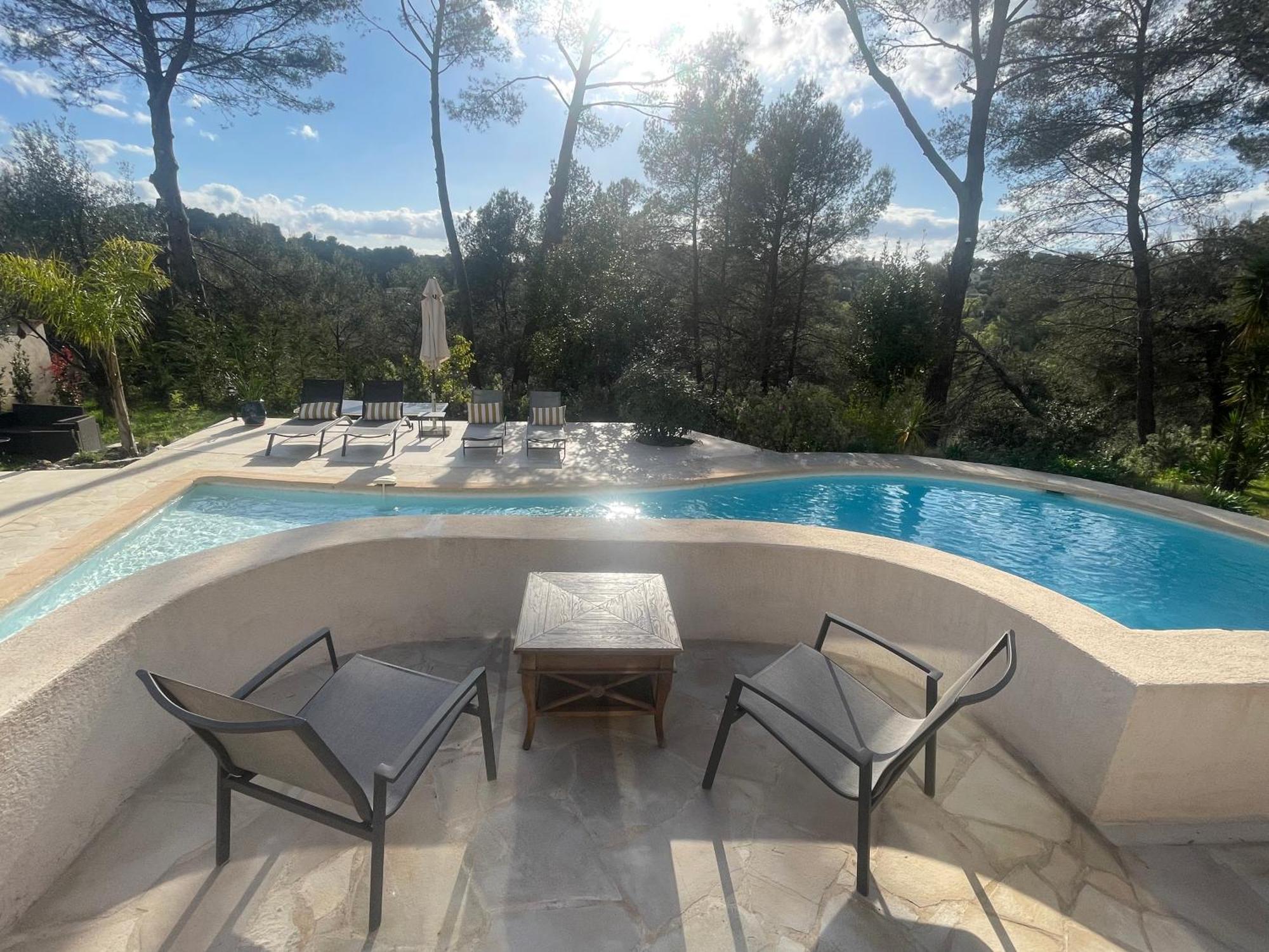 La Villa Des Carriers- Maison Avec Piscine Proche Mer Roquefort-les-Pins Εξωτερικό φωτογραφία